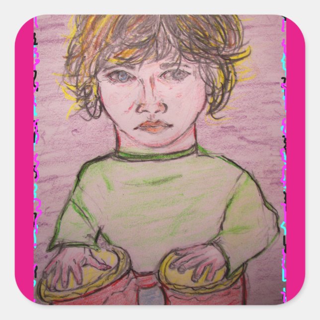 Adesivo Quadrado bongo (Frente)