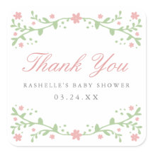 Bonito a rosa Obrigado, palitos