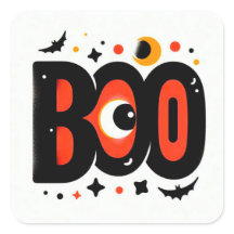 Boo Stickers