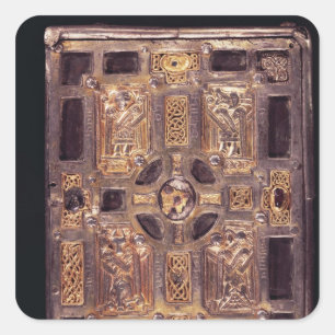 Adesivo Quadrado Book-Shrine ou Cumdach of Molaise, c.1001-25