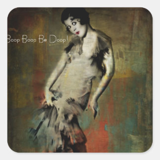 Adesivo Quadrado Boop Be Doop Girl - Maestel