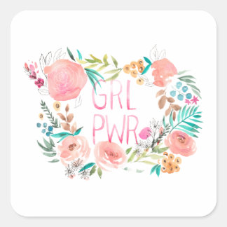 Adesivo Quadrado Boss Babe Ii