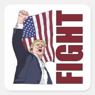 Adesivo Quadrado Boss Trump