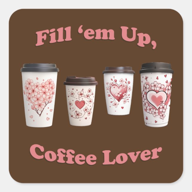 Adesivo Quadrado Botão (Frente)