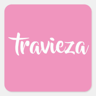 Adesivo Quadrado botão travieza chaveiro