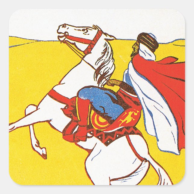 Adesivo Quadrado Bou-Saada Hotel Du Caid (Frente)