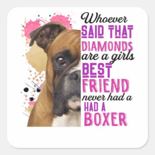 Adesivo Quadrado Boxers São As Melhores Amigas