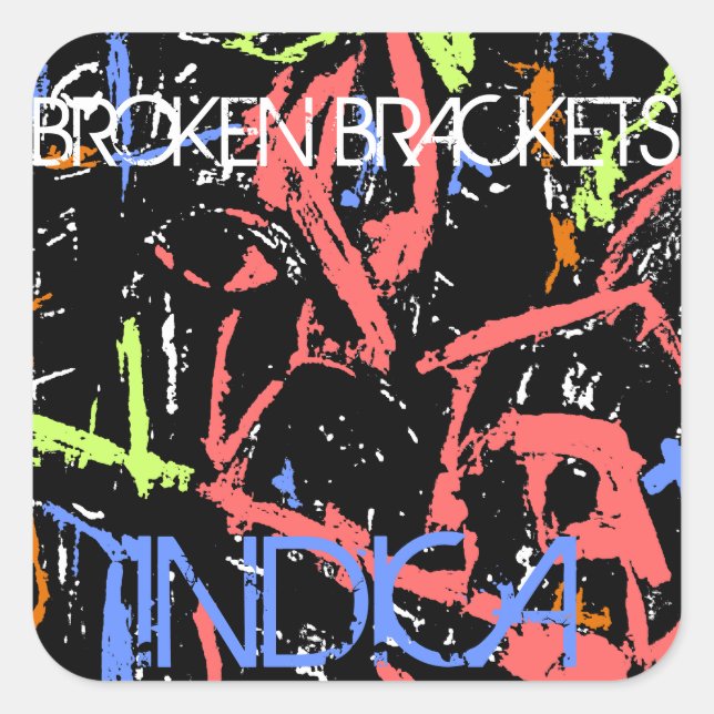 ADESIVO QUADRADO BRACKETS INDICA (Frente)