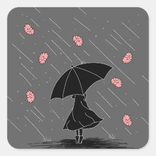 Adesivo Quadrado Brainstorm Pun