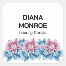 Branca elegante Floral Moderna