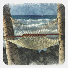 Adesivo Quadrado Breeze tropical