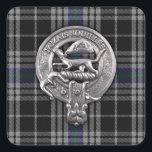 Adesivo Quadrado Breizh Crest & Tartan National Breizh<br><div class="desc">Breizh Crest & Tartan National Breizh</div>