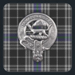 Adesivo Quadrado Breizh Crest & Tartan National Breizh<br><div class="desc">Breizh Crest & Tartan National Breizh</div>