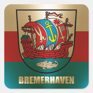 Adesivo Quadrado Bremerhaven