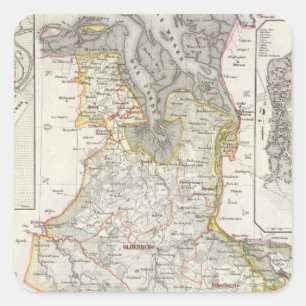 Adesivo Quadrado Bremerhaven Germany