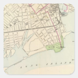 Adesivo Quadrado Bridgeport, sul