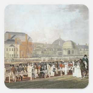 Adesivo Quadrado Brighton: O Pavilhão Antigo e Steyne