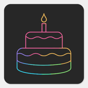 Adesivo Quadrado Brilho Geométrico