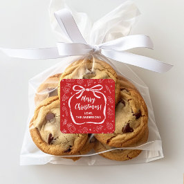 Adesivo Quadrado Brincadeiras Brincadeiras Desenhando Arco Natal