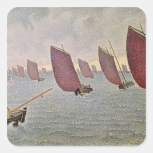 Adesivo Quadrado Brisa, Concarneau, 1891