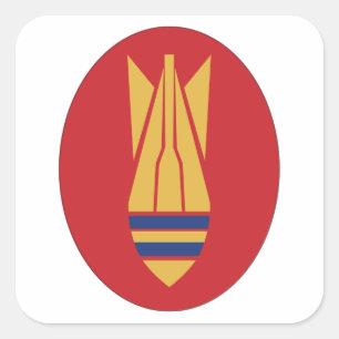 Adesivo Quadrado British EOD