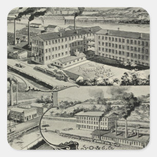 Adesivo Quadrado Bronze Co de Birmingham