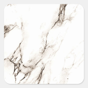 Adesivo Quadrado Brown Marble Look