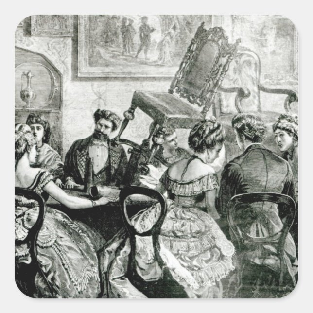 Adesivo Quadrado Bruxaria, 1871 (Frente)