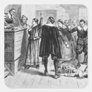 Adesivo Quadrado Bruxaria na Aldeia Salem