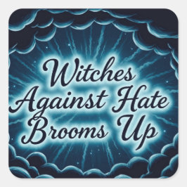 Adesivo Quadrado BruxasContraÓdio