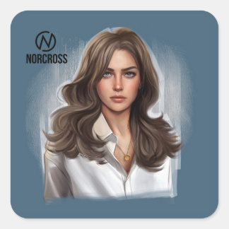 Adesivo Quadrado Brynn Sullivan Sticker