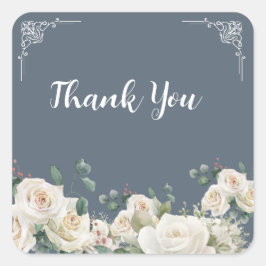 Adesivo Quadrado Budget Purple Florals Bridgerton Bridal Shower