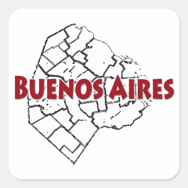 Adesivo Quadrado Buenos Aires (Frente)