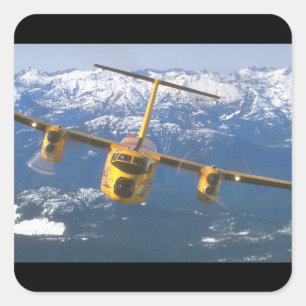 Adesivo Quadrado Búfalo de de Havilland. (aviões buffalo_Military