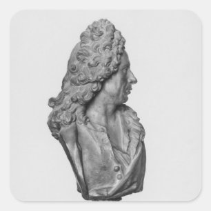 Adesivo Quadrado Busto de Gerard Audran
