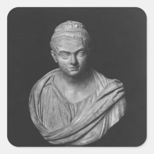Adesivo Quadrado Busto de Julia Mamaea