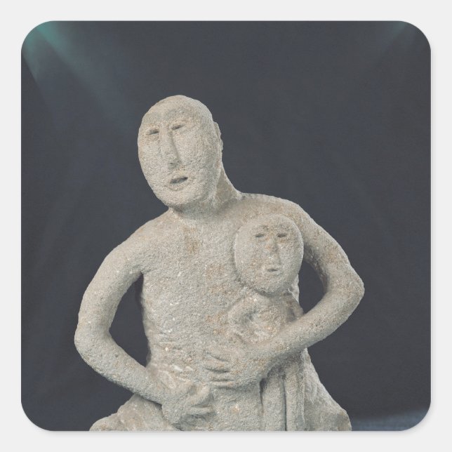 Adesivo Quadrado Busto de uma Deusa Mãe (Frente)