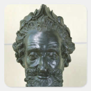 Adesivo Quadrado Cabeça de Henri IV depois de 1599