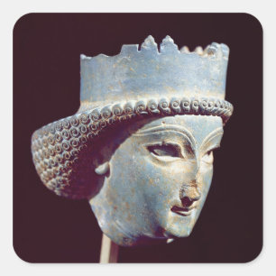 Adesivo Quadrado Cabeça de um príncipe, de Persepolis