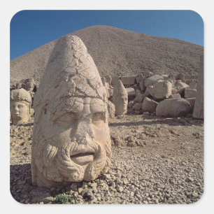 Adesivo Quadrado Cabeça de Zeus-Oromandes