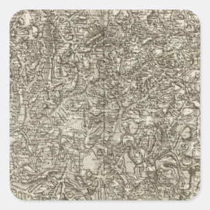 Adesivo Quadrado Cabeçalhos