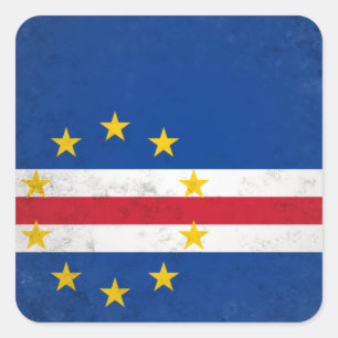 Adesivo Quadrado Cabo Verde