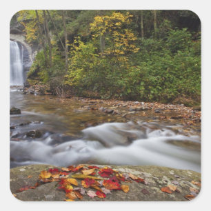 Adesivo Quadrado Cachoeira Looking Glass no Pisgah National