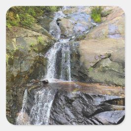 Adesivo Quadrado Cachoeira Serenidade Silvervale