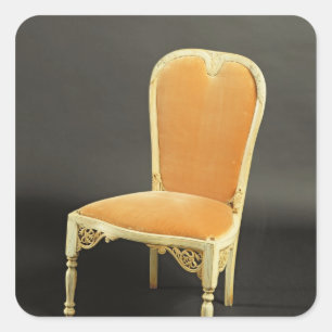 Adesivo Quadrado Cadeira indiana, c.1820