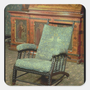 Adesivo Quadrado Cadeira por William Morris
