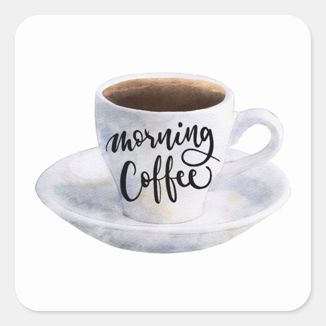 Adesivo Quadrado café (Frente)