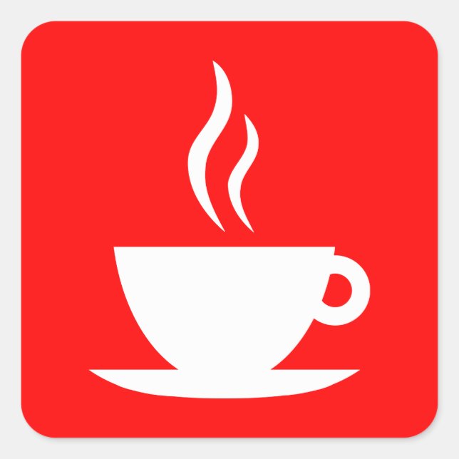 Adesivo Quadrado café mod (Frente)