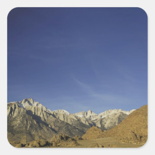 Adesivo Quadrado Califórnia, Mount Whitney, Floresta Nacional Inyo