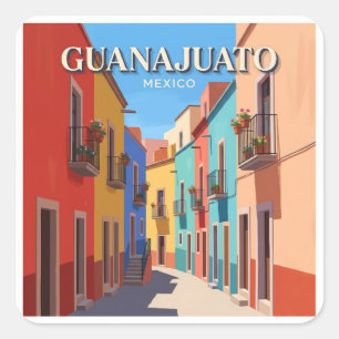 Adesivo Quadrado Callejón de los Suspiros Guanajuato México